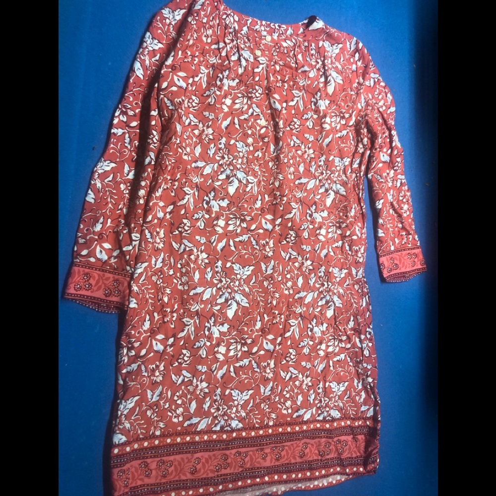🌼3/$15🌼 LOFT Coral floral dress MP